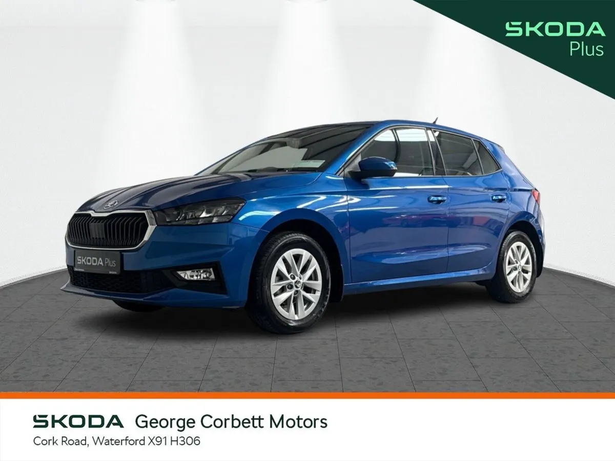 Skoda Fabia Hatchback, Petrol, 2024, Blue