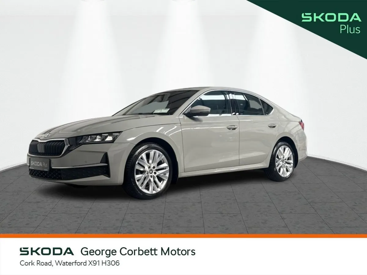 Skoda Octavia Saloon, Petrol Hybrid, 2025, Grey