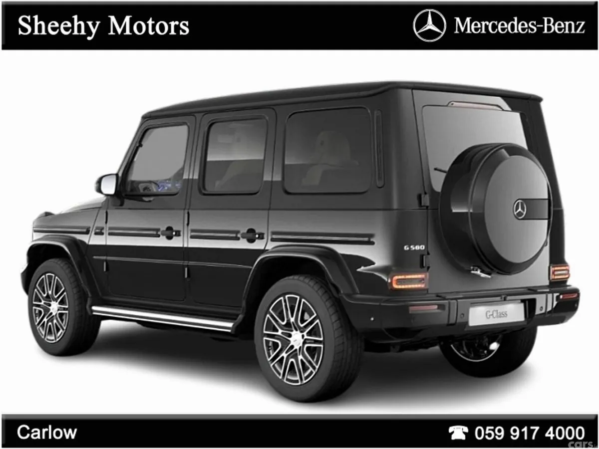 Mercedes-Benz G-Class SUV, Electric, 2027, Black