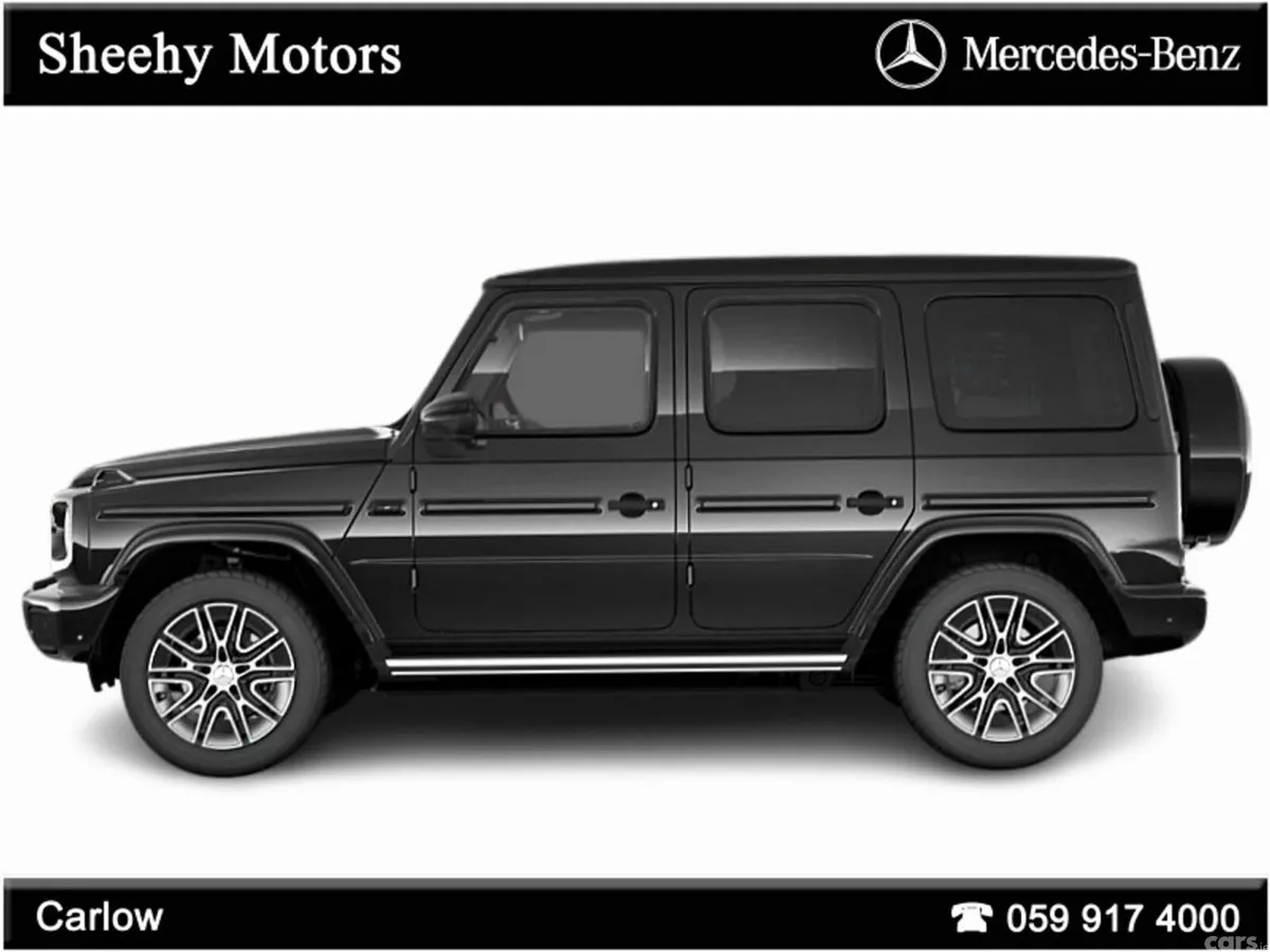 Mercedes-Benz G-Class SUV, Electric, 2027, Black