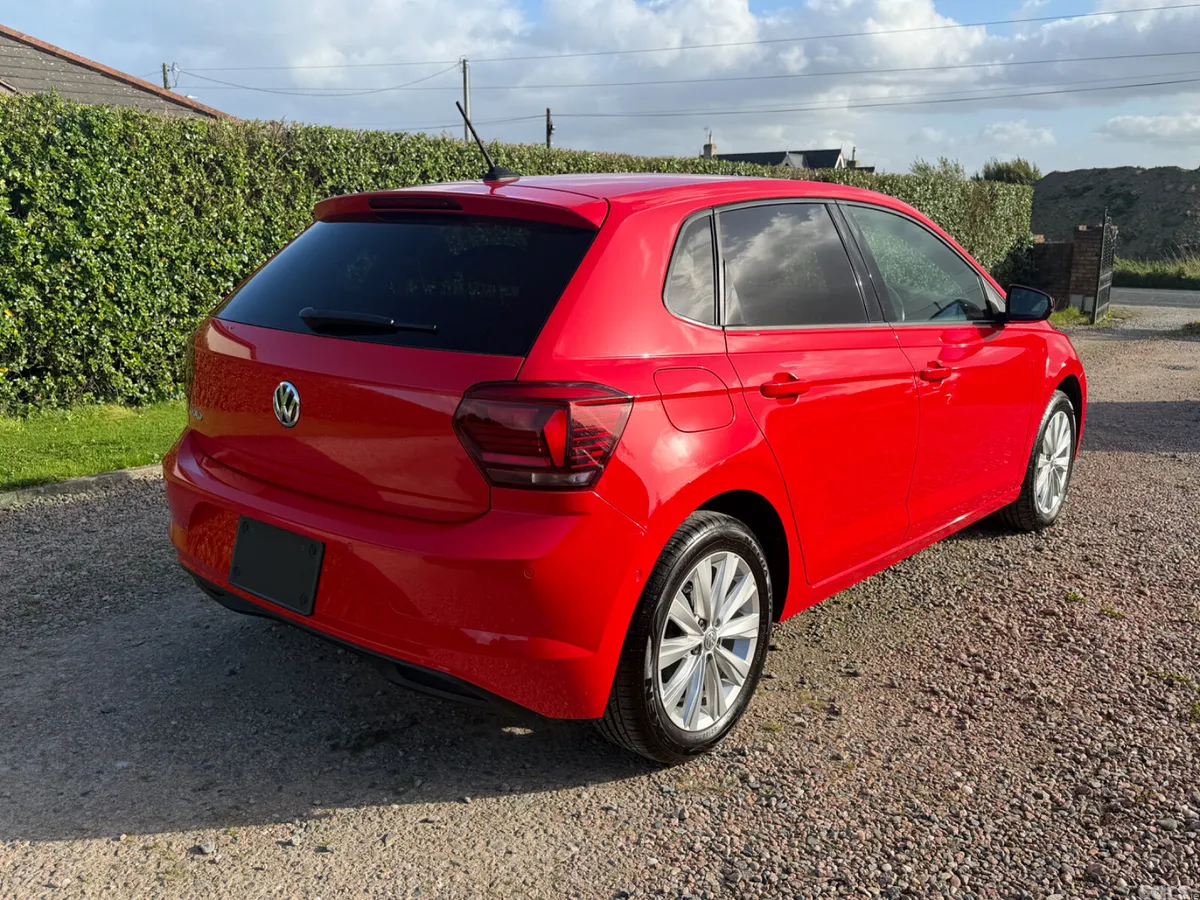 Volkswagen Polo Hatchback, Petrol, 2019, Red