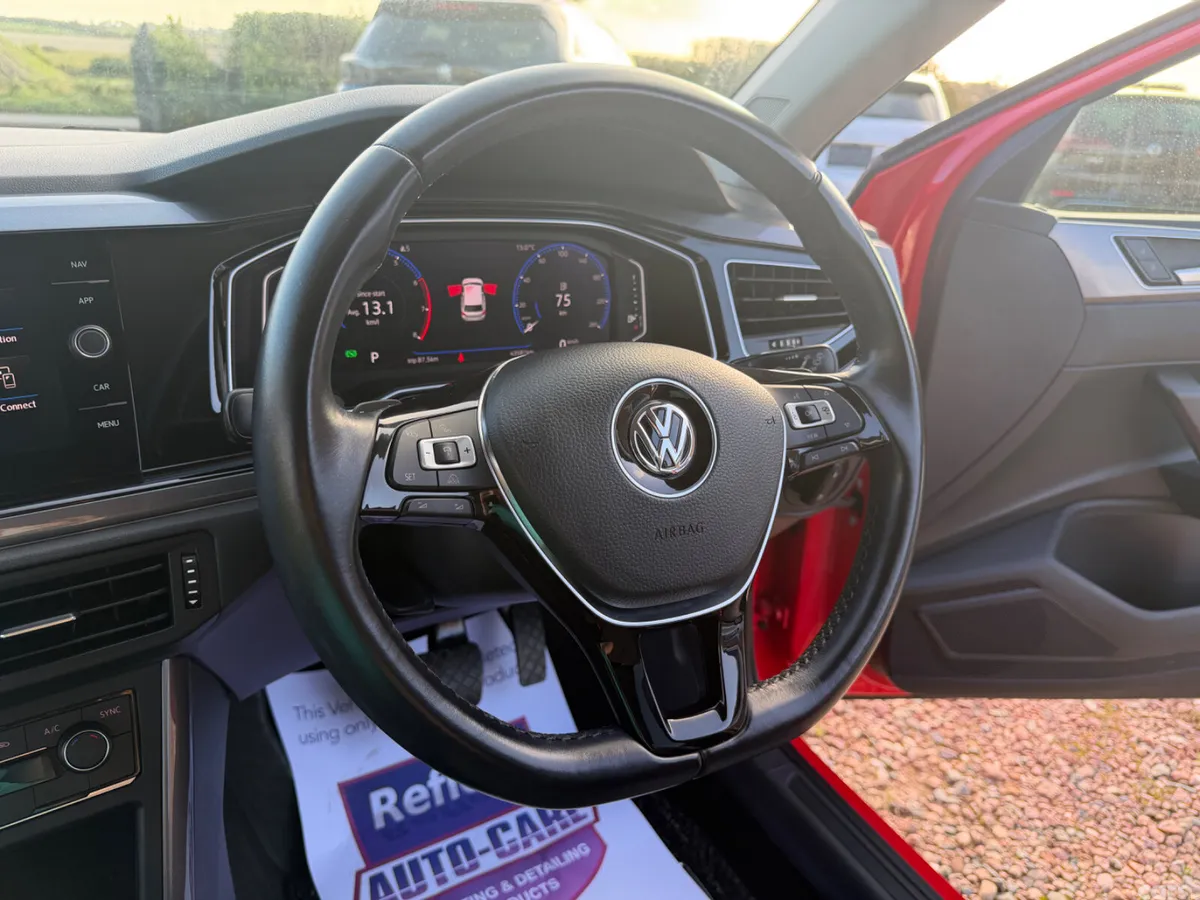 Volkswagen Polo Hatchback, Petrol, 2019, Red