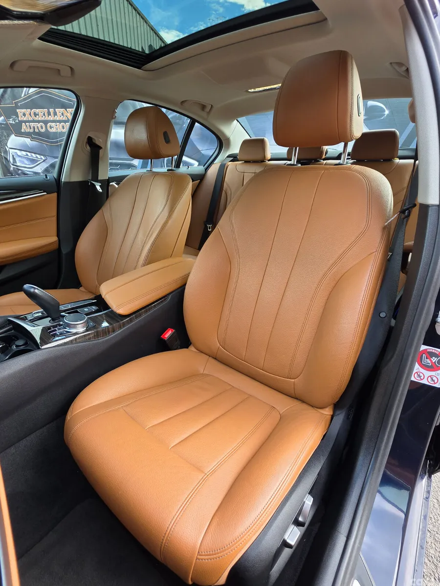 BMW 5-Series Saloon, Petrol Plug-in Hybrid, 2017, Blue