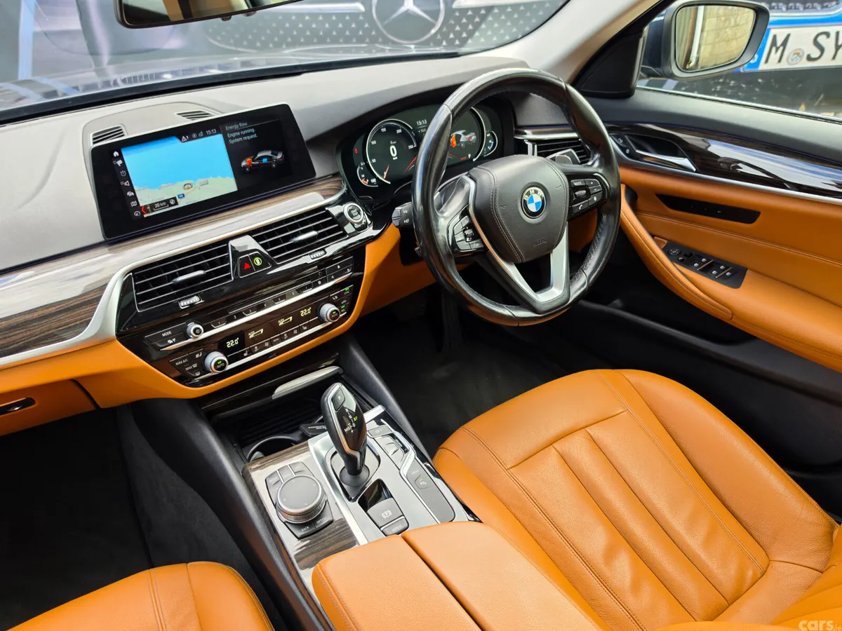 BMW 5-Series Saloon, Petrol Plug-in Hybrid, 2017, Blue