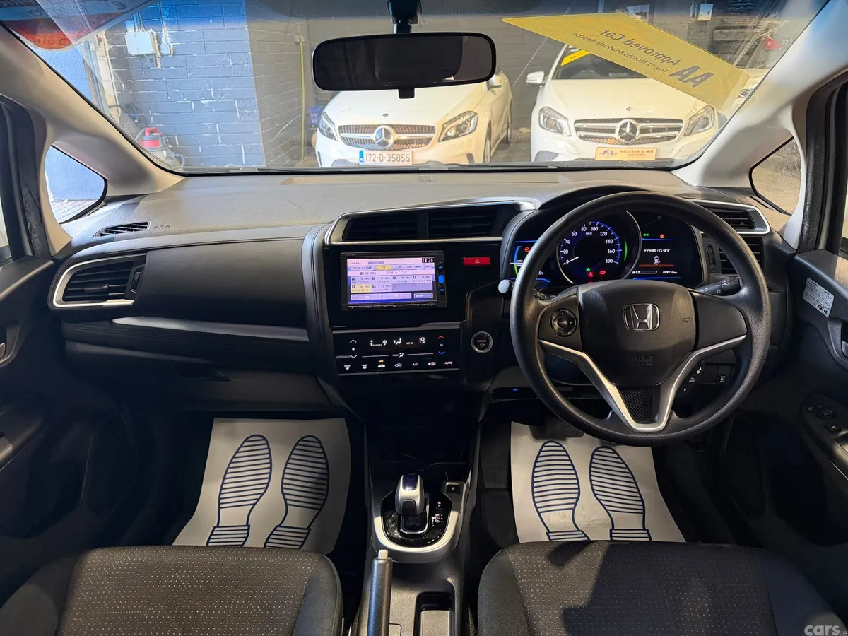 Honda Fit Hatchback, Petrol Hybrid, 2016, Silver