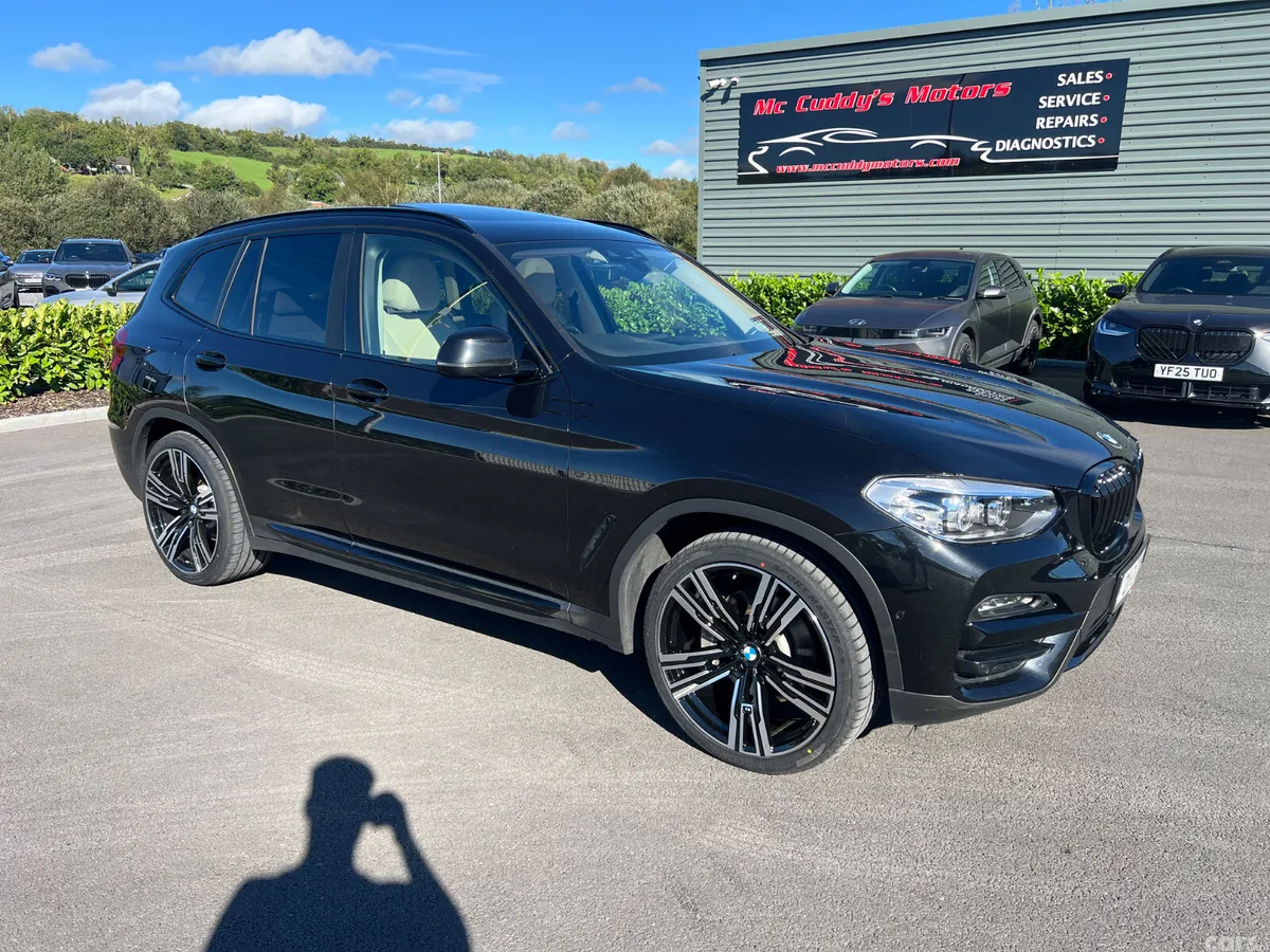 BMW X3 SUV, Petrol Plug-in Hybrid, 2021, Black
