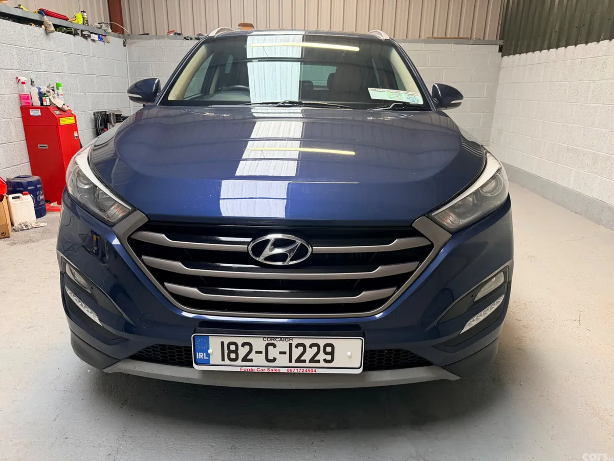 Hyundai Tucson SUV, Diesel, 2018, Blue