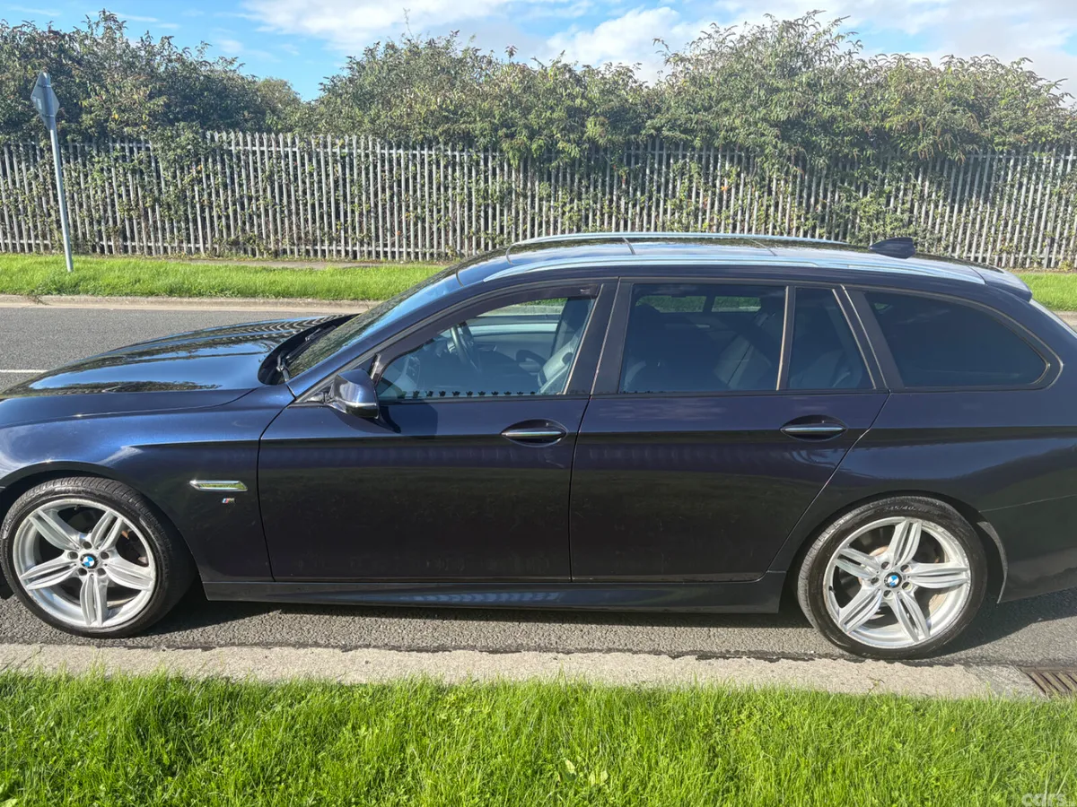 BMW 5-Series Estate, Diesel, 2014, Blue