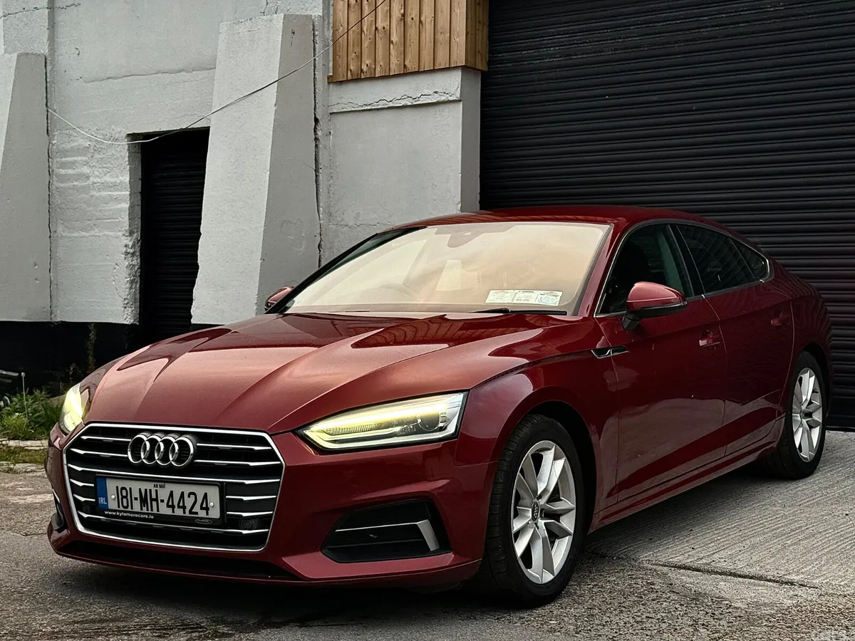 Audi A5 Hatchback, Diesel, 2018, Red
