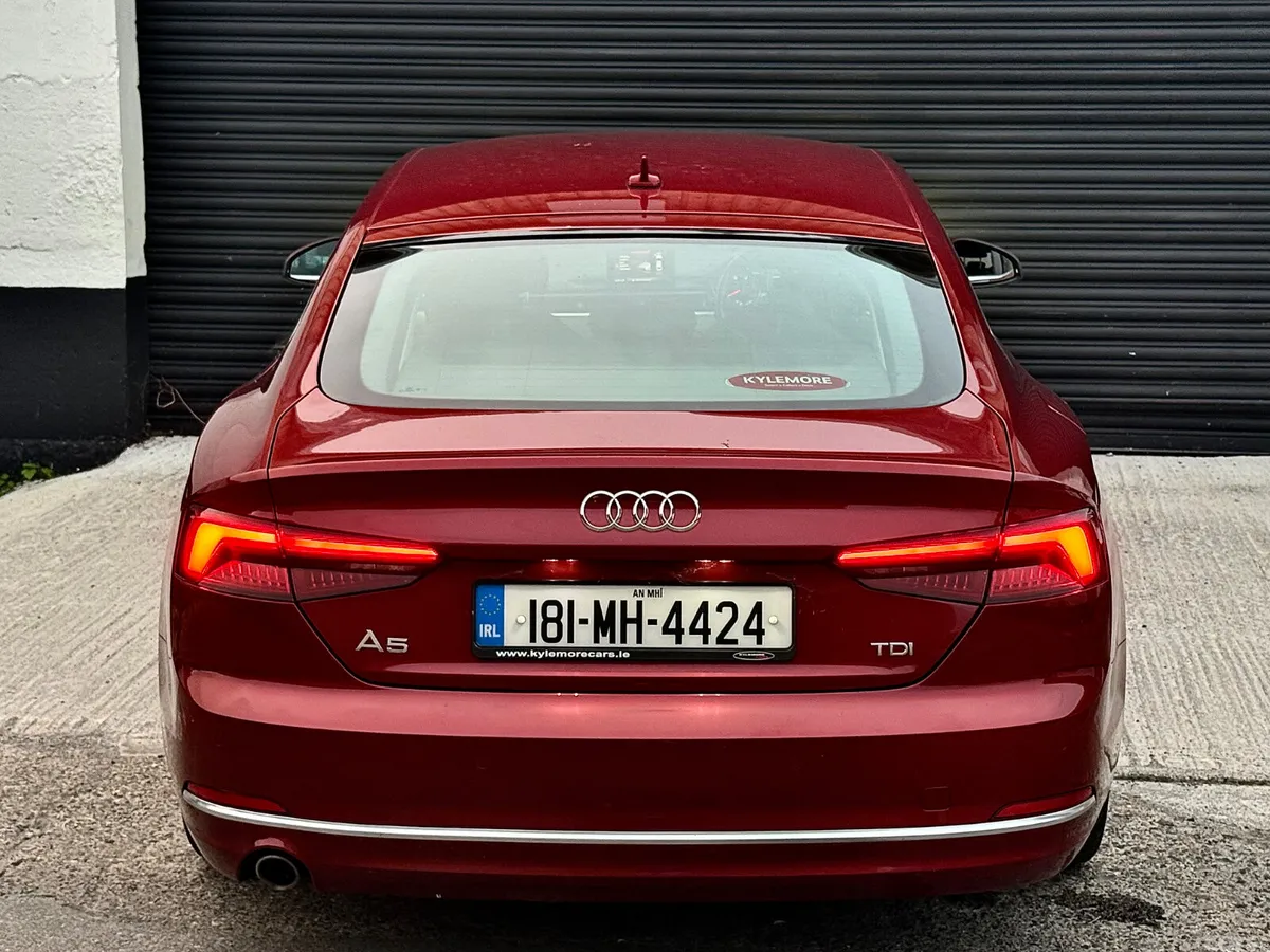 Audi A5 Hatchback, Diesel, 2018, Red