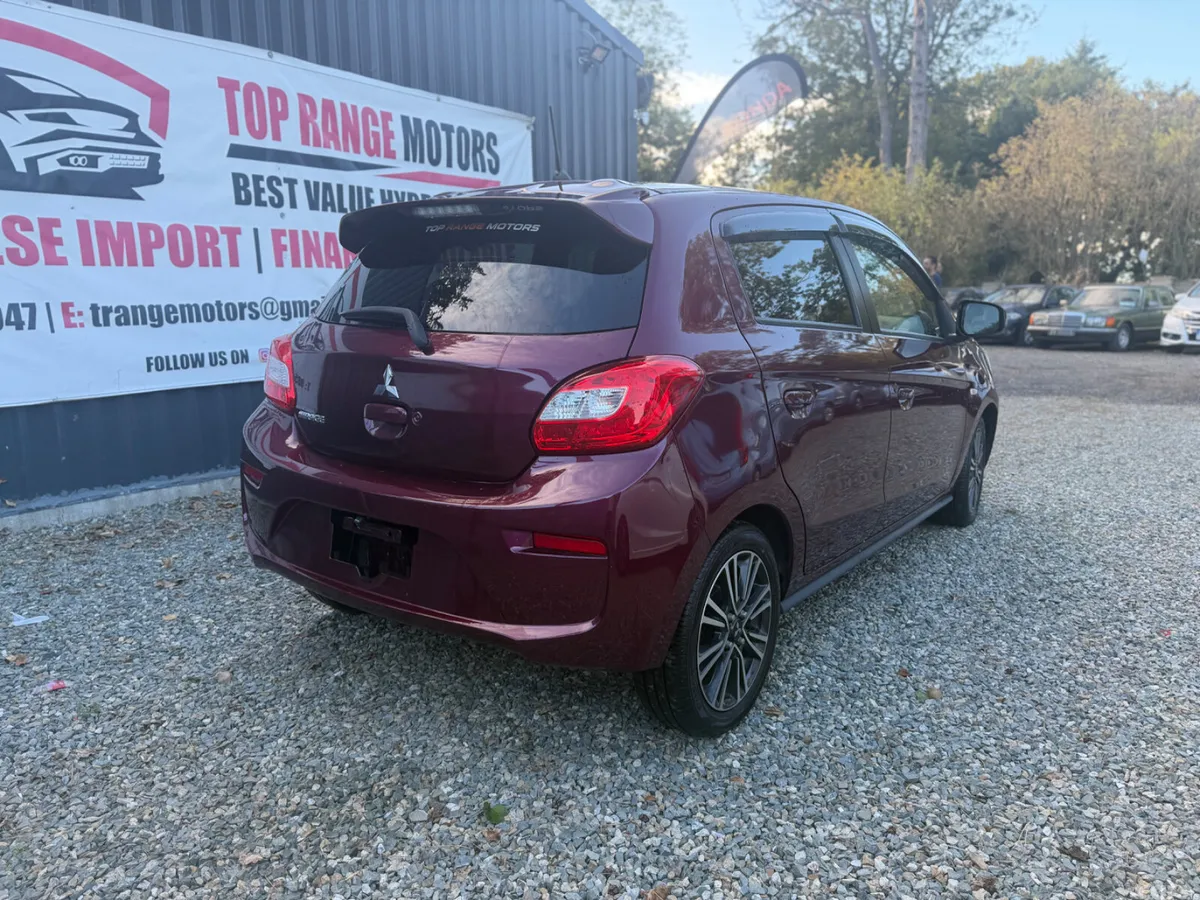 Mitsubishi Mirage Hatchback, Petrol, 2018, Red