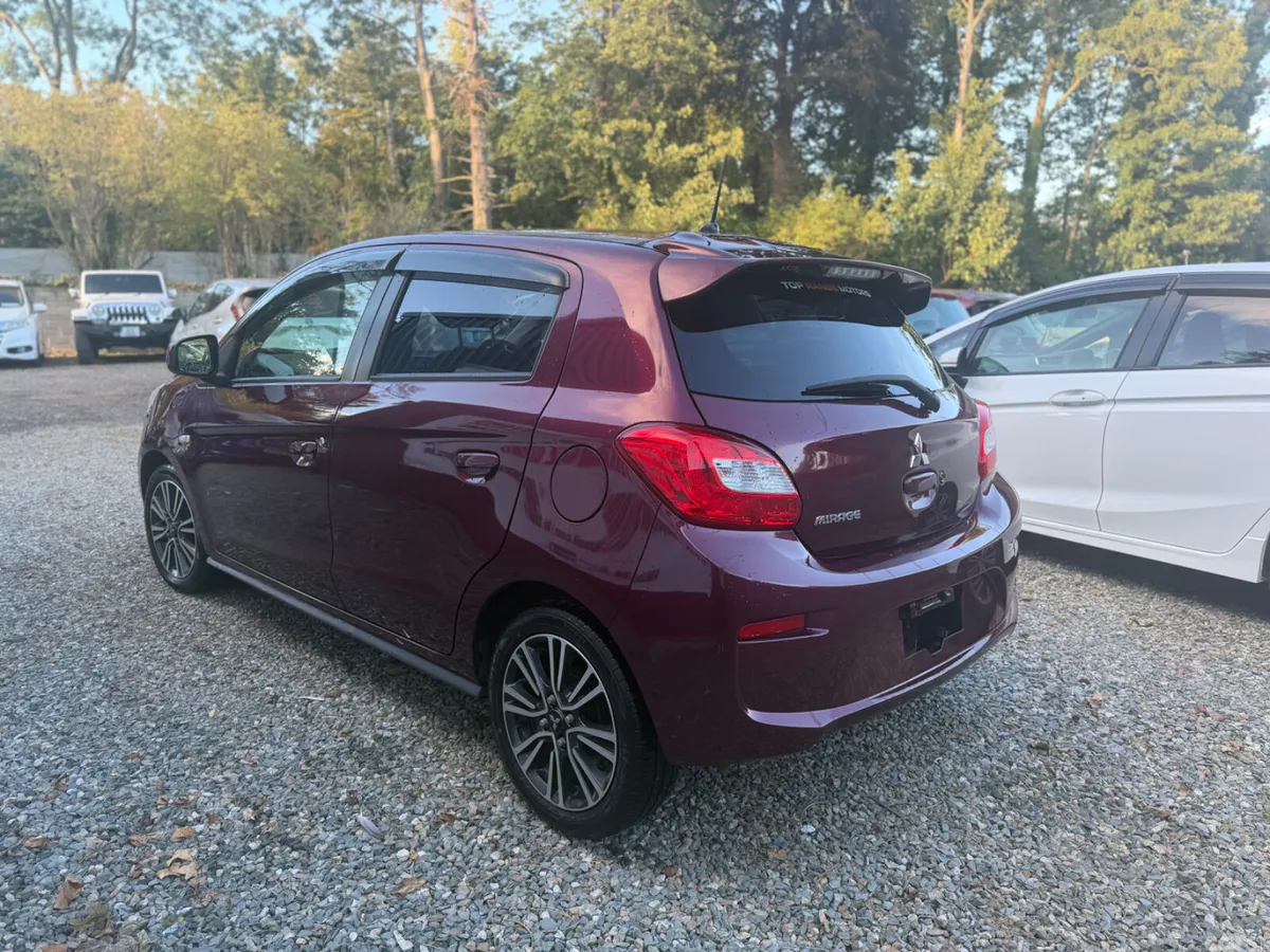 Mitsubishi Mirage Hatchback, Petrol, 2018, Red