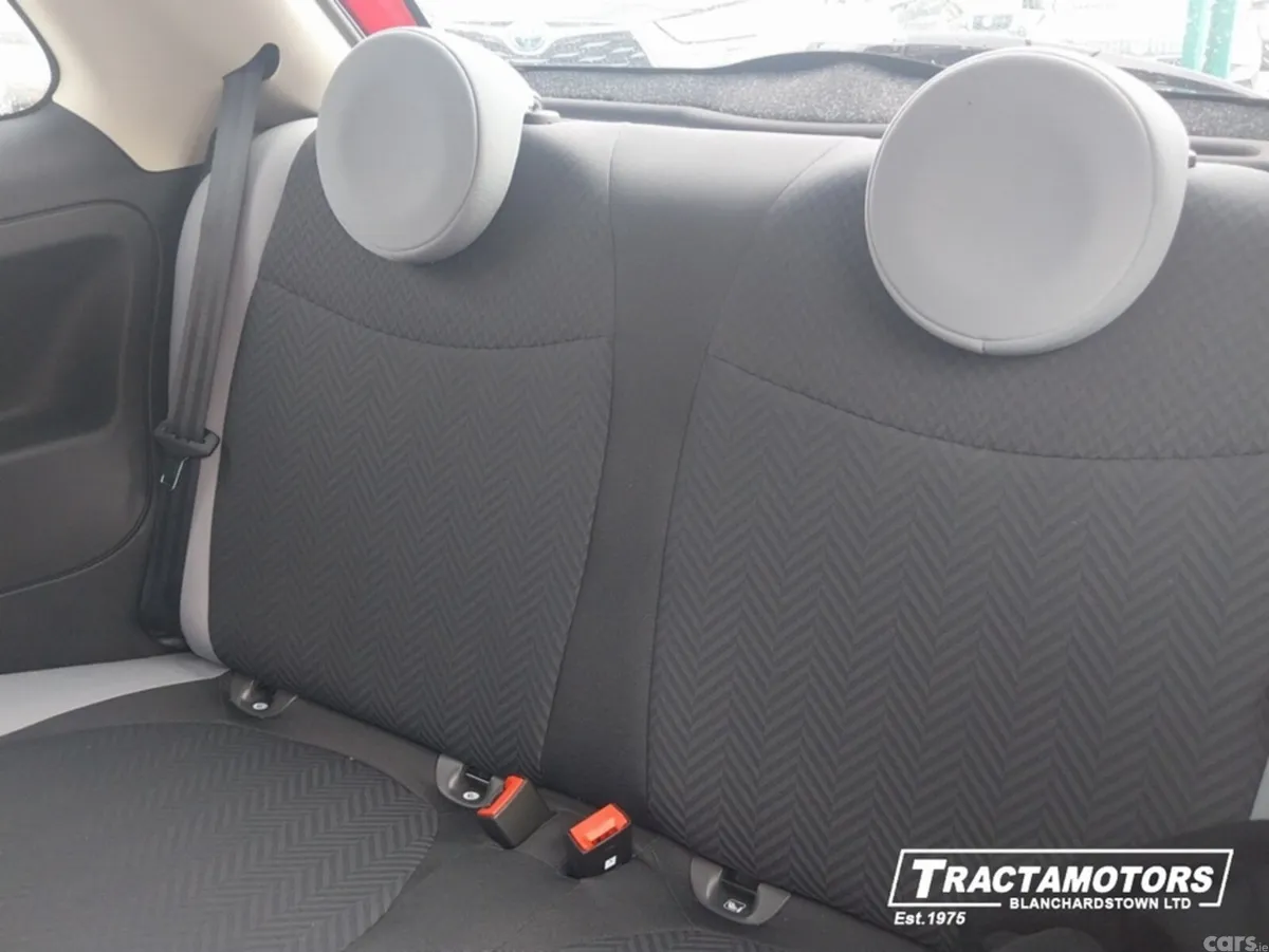 Fiat 500 Hatchback, Petrol, 2021, Red
