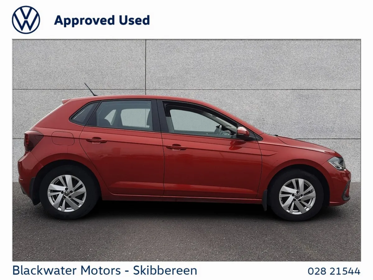 Volkswagen Polo Hatchback, Petrol, 2022, Red