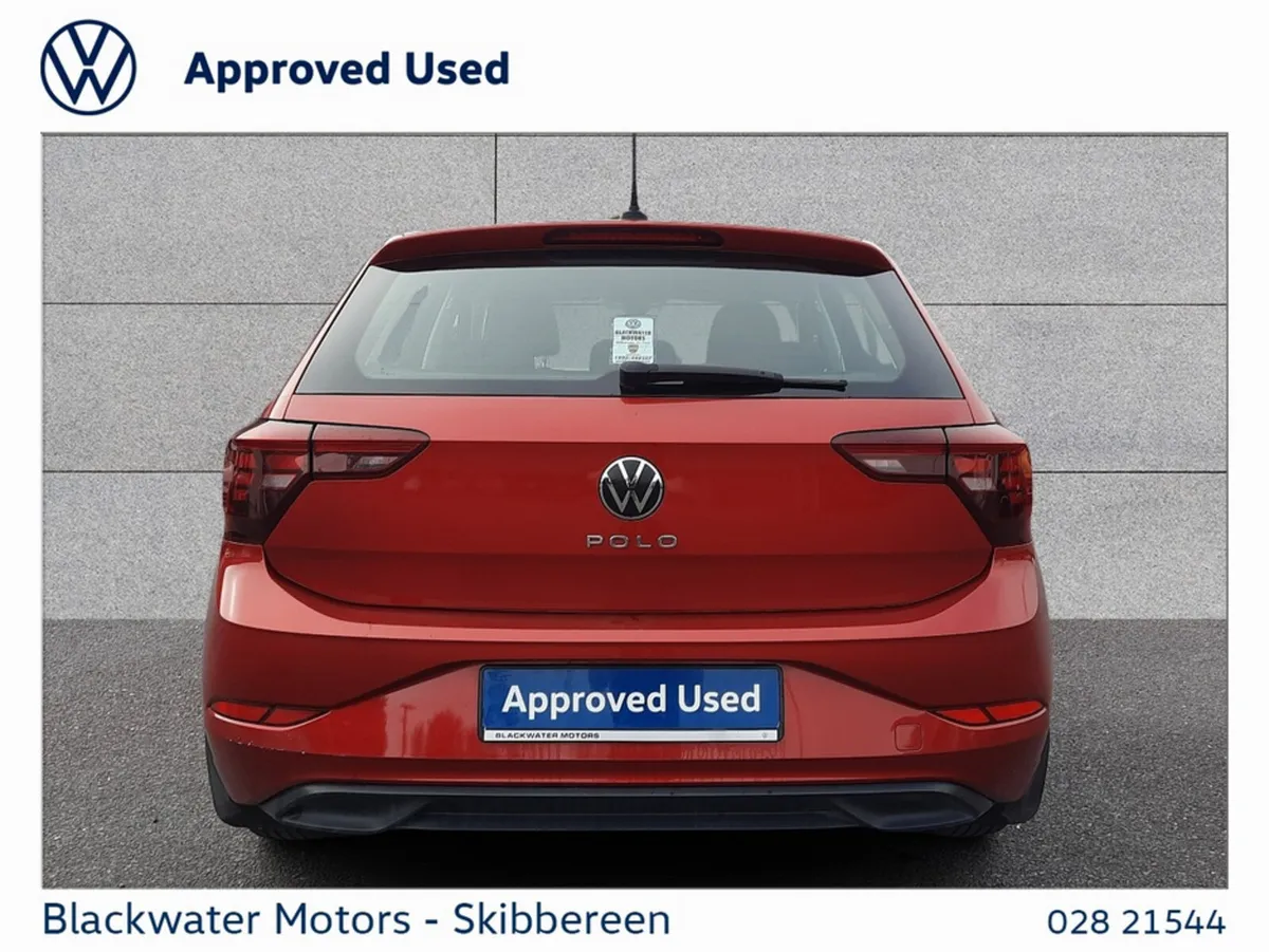 Volkswagen Polo Hatchback, Petrol, 2022, Red