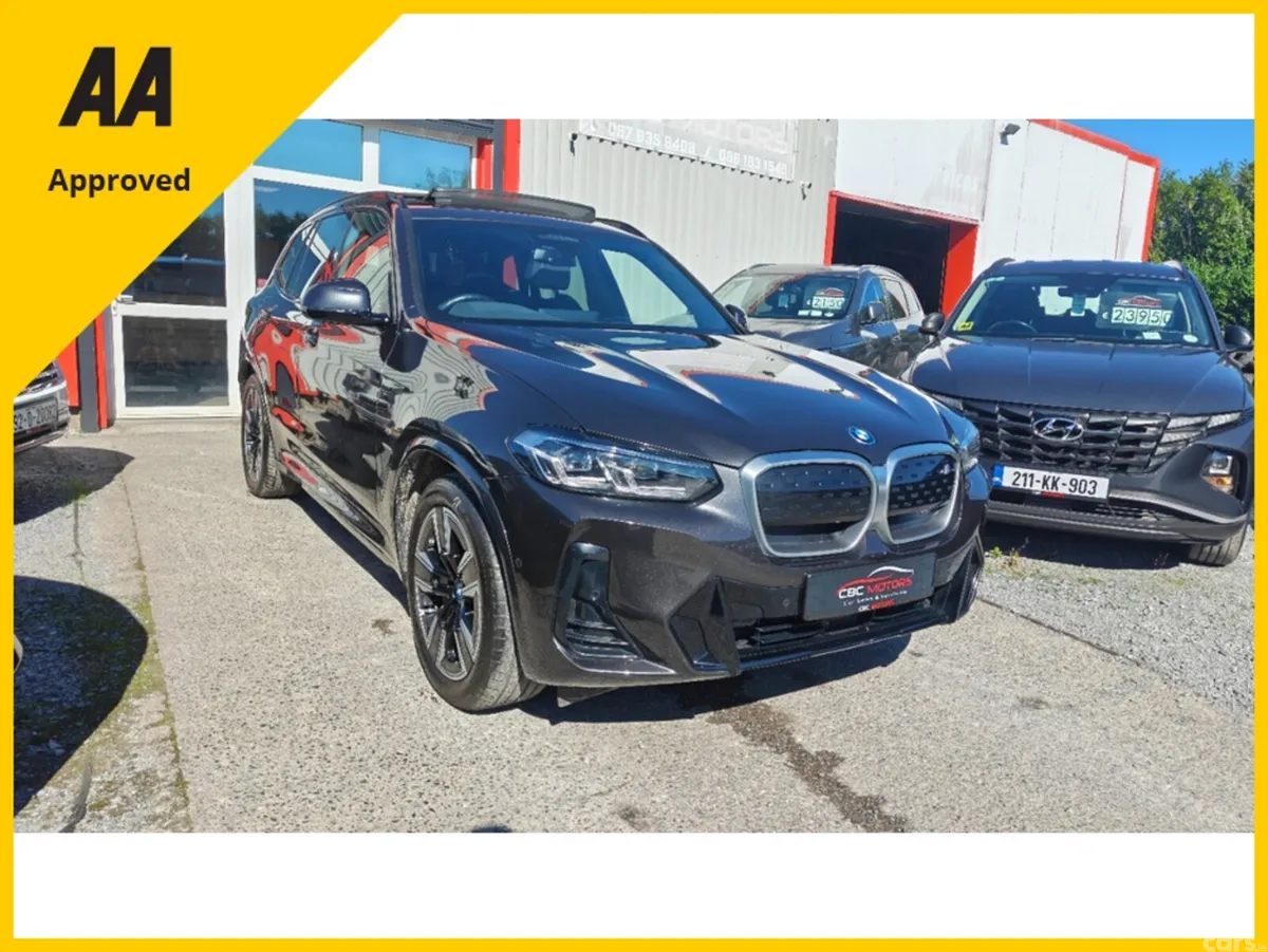 BMW iX3 SUV, Electric, 2023, Grey