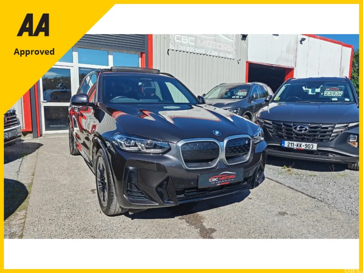 BMW iX3 SUV, Electric, 2023, Grey