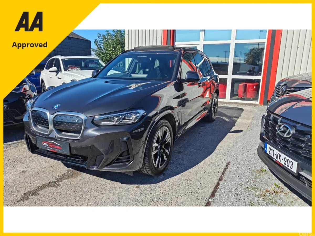 BMW iX3 SUV, Electric, 2023, Grey