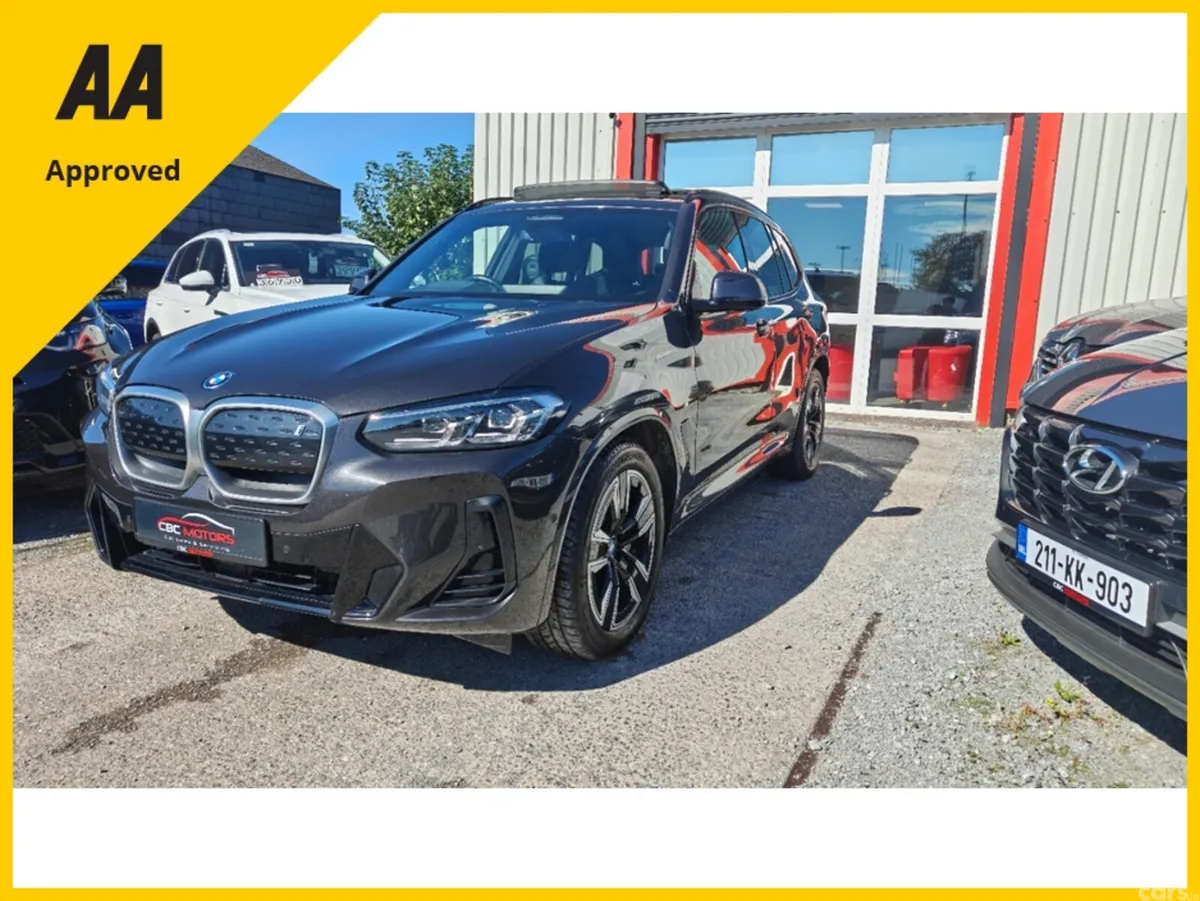BMW iX3 SUV, Electric, 2023, Grey