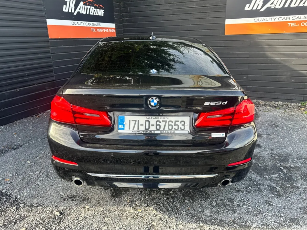 BMW 5-Series Saloon, Diesel, 2017, Black