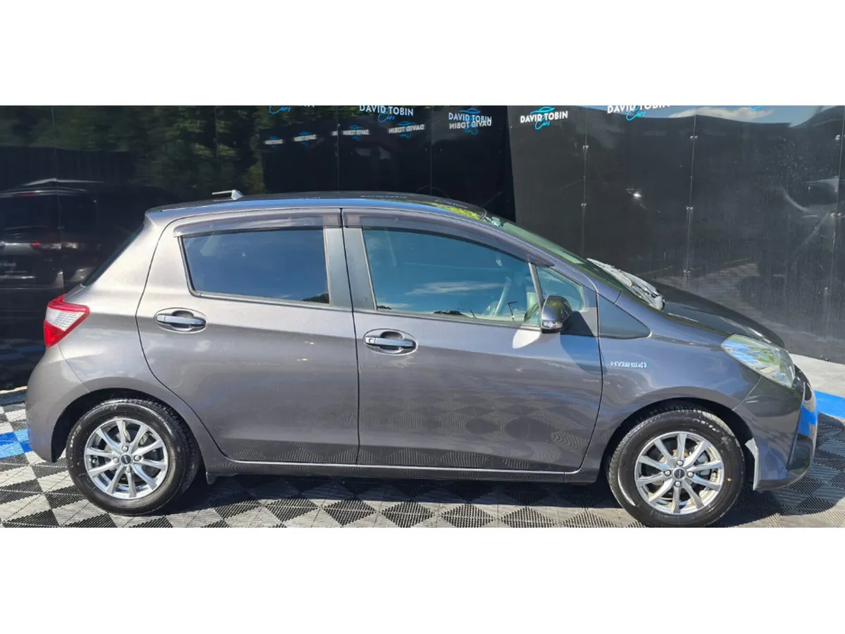 Toyota Vitz Hatchback, Petrol Hybrid, 2017, Grey
