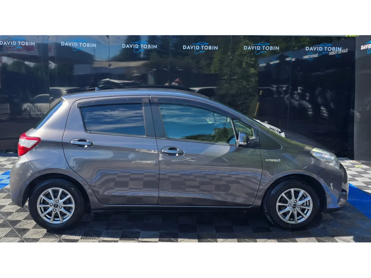 Toyota Vitz Hatchback, Petrol Hybrid, 2017, Grey