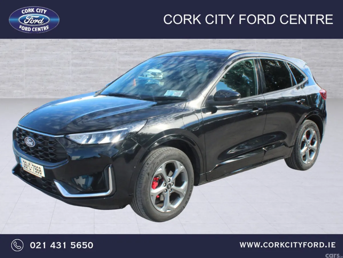 Ford Kuga MPV, Petrol Plug-in Hybrid, 2026, Black