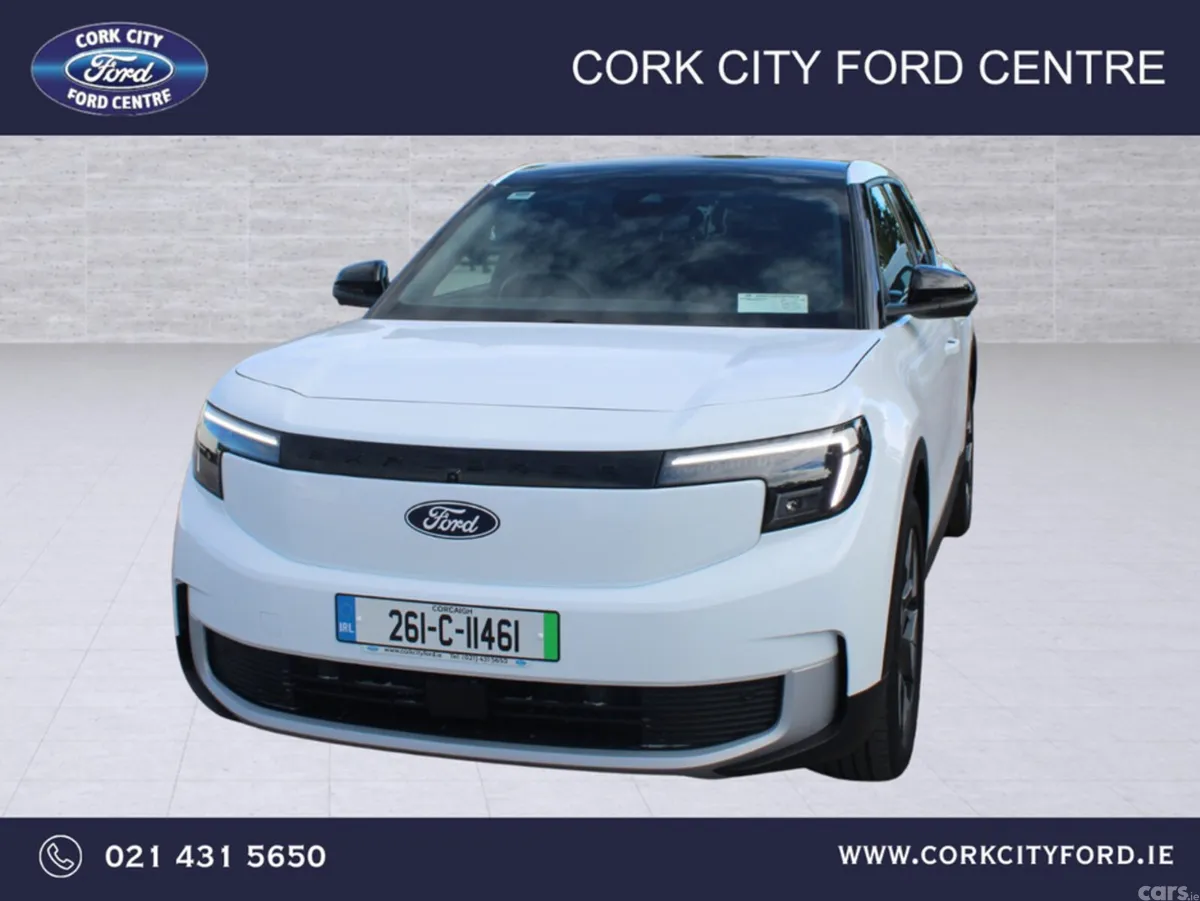 Ford Explorer MPV, Electric, 2026, White