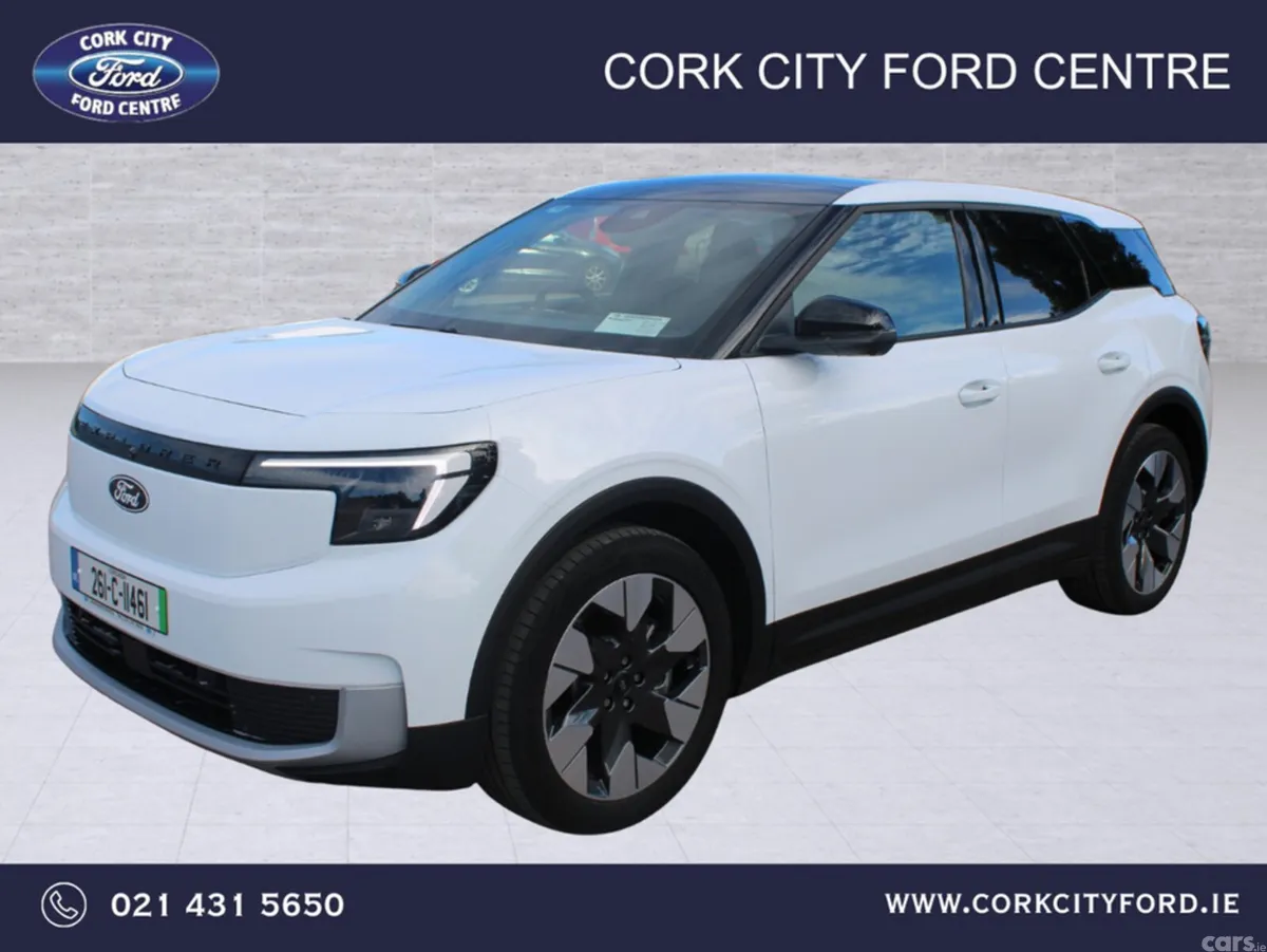 Ford Explorer MPV, Electric, 2026, White