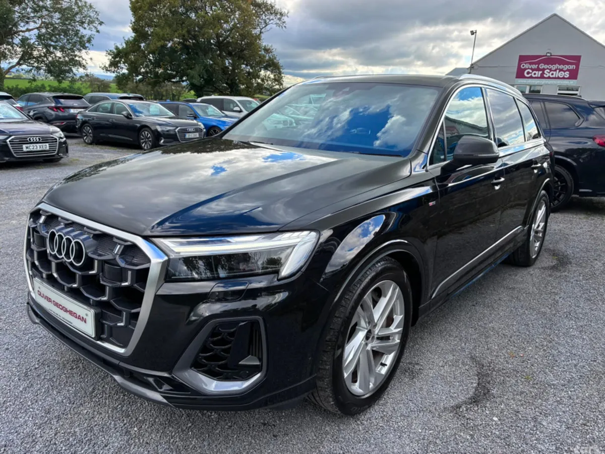 Audi Q7 SUV, Petrol Plug-in Hybrid, 2025, Black