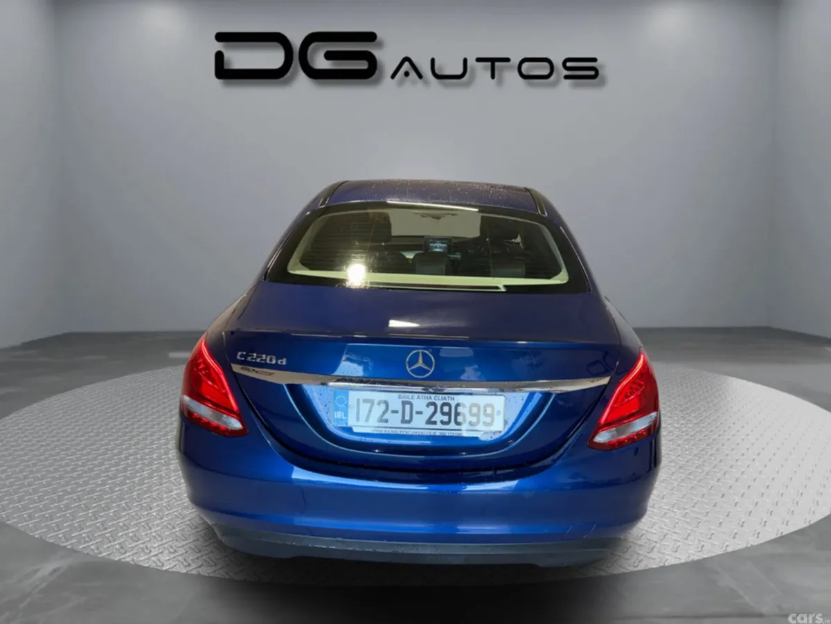 Mercedes-Benz C-Class Saloon, Diesel, 2017, Blue