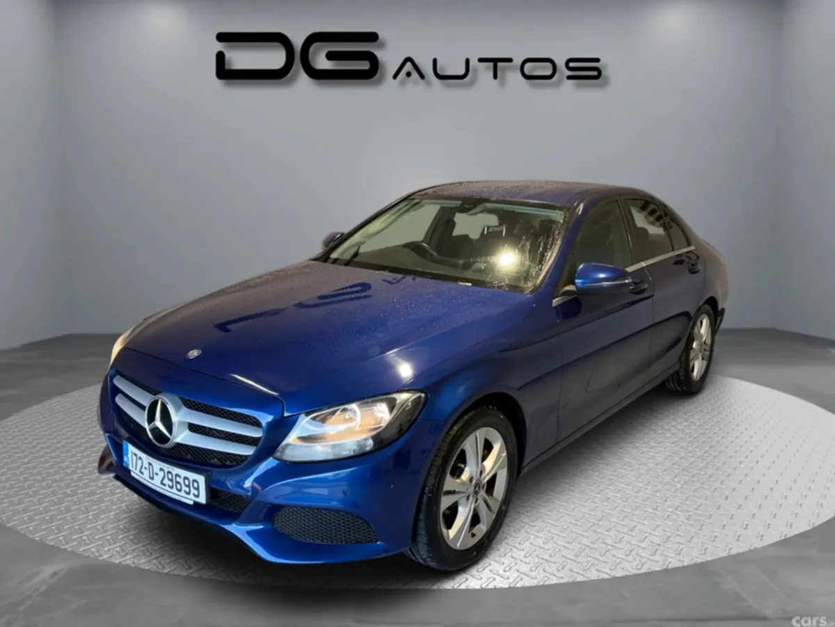 Mercedes-Benz C-Class Saloon, Diesel, 2017, Blue