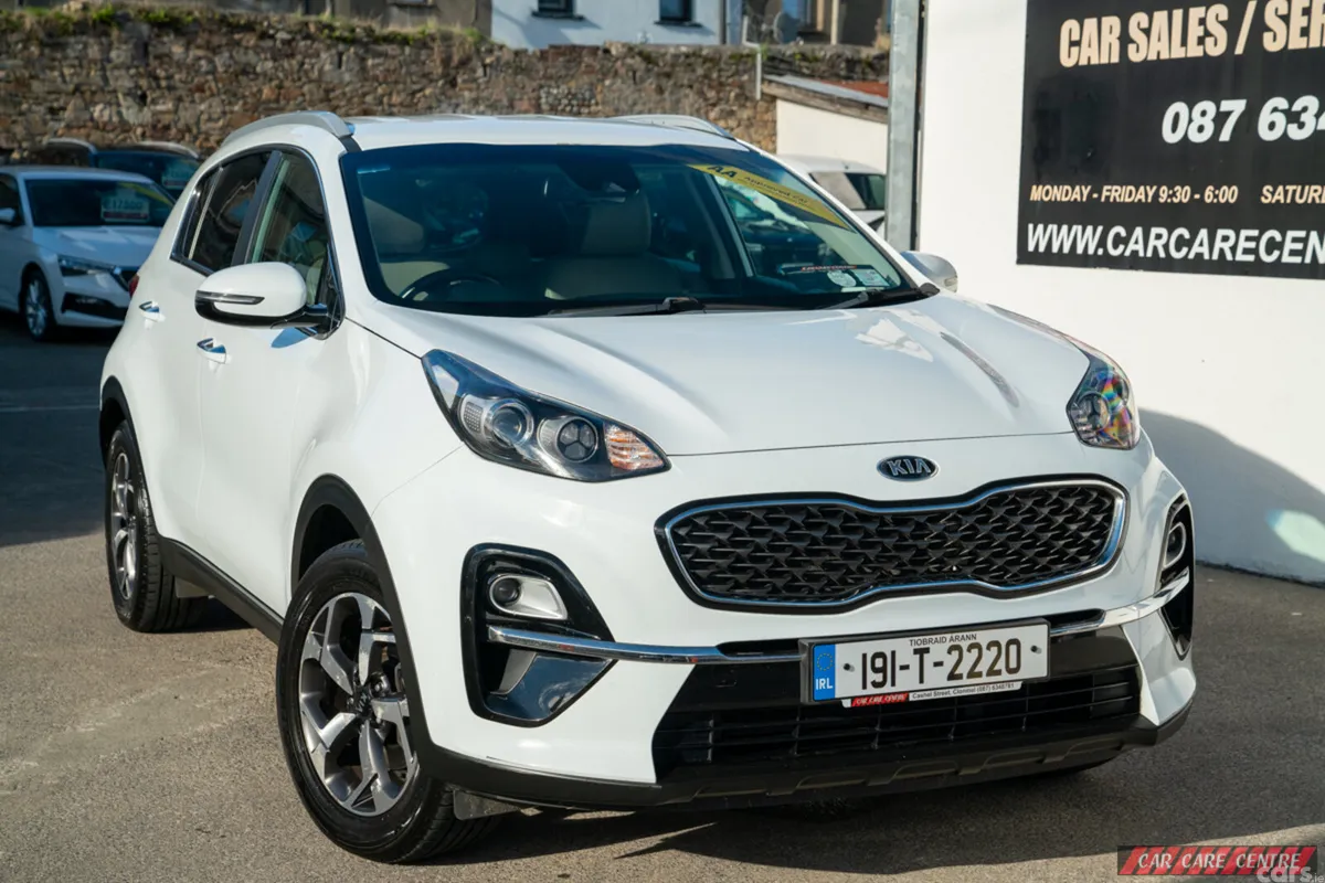 Kia Sportage SUV, Diesel, 2019, White