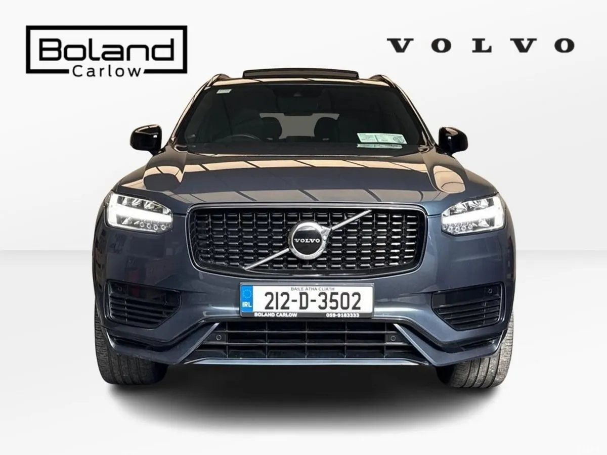 Volvo XC90 SUV, Petrol Plug-in Hybrid, 2021, Blue