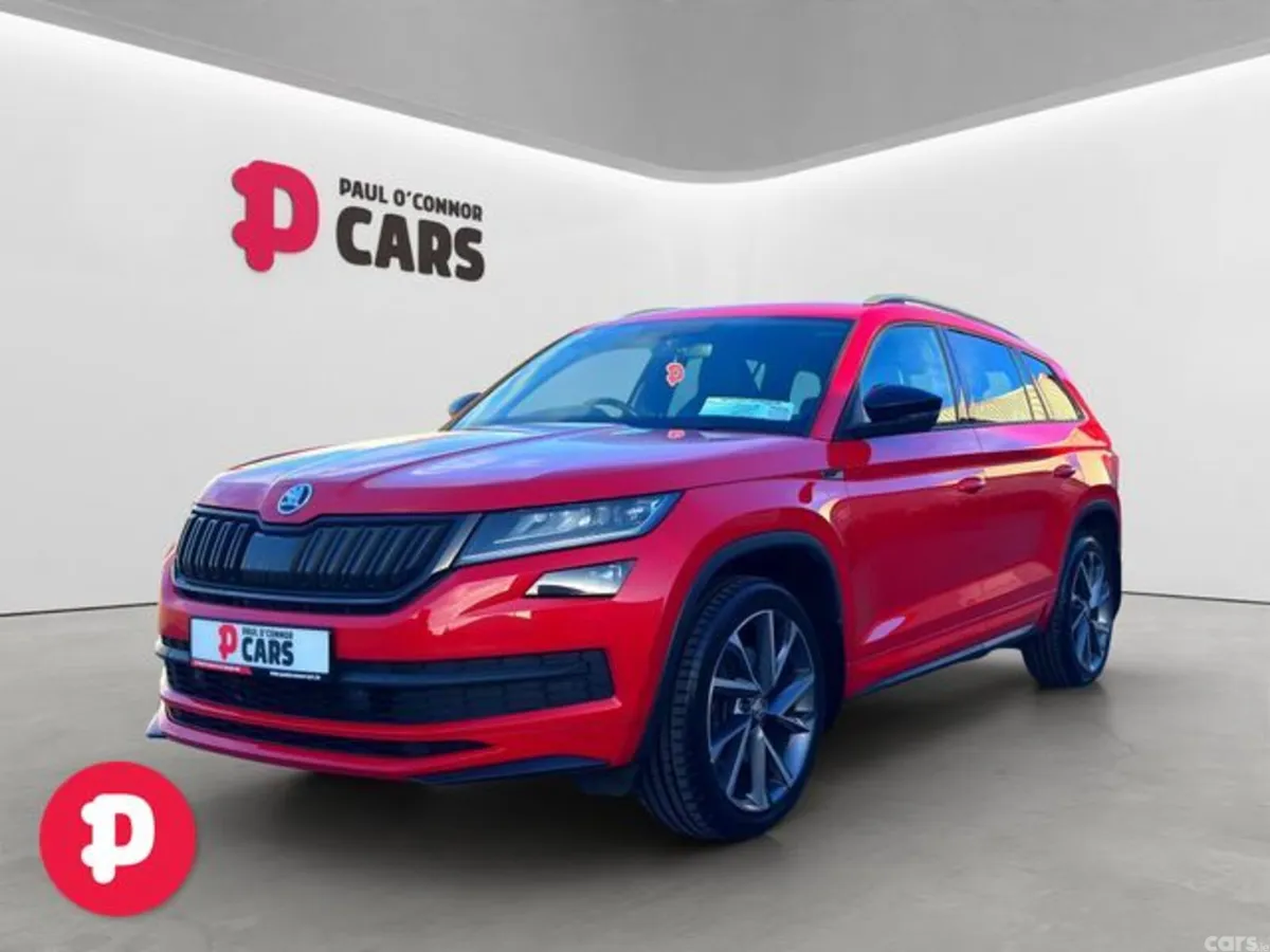 Skoda Kodiaq SUV, Diesel, 2020, Red