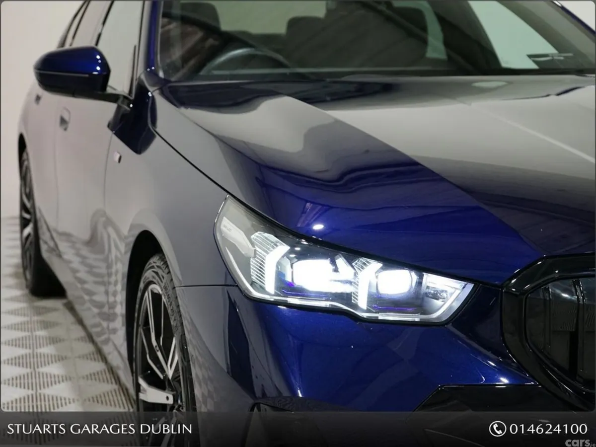 BMW 5-Series Saloon, Petrol Plug-in Hybrid, 2026, Blue
