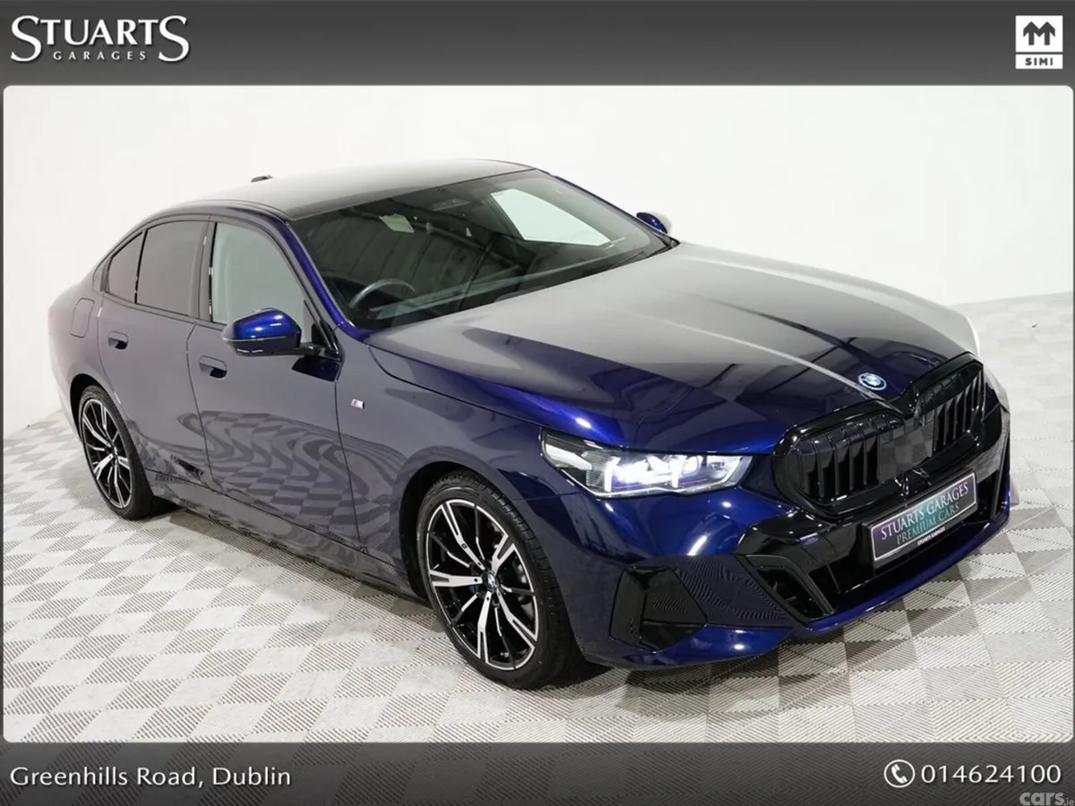 BMW 5-Series Saloon, Petrol Plug-in Hybrid, 2026, Blue