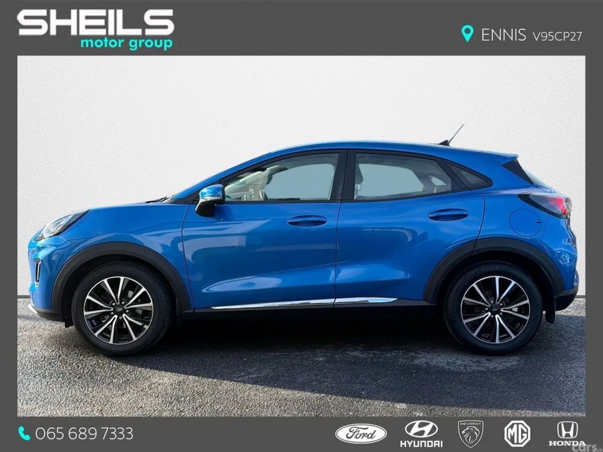 Ford Puma MPV, Petrol Hybrid, 2023, Blue