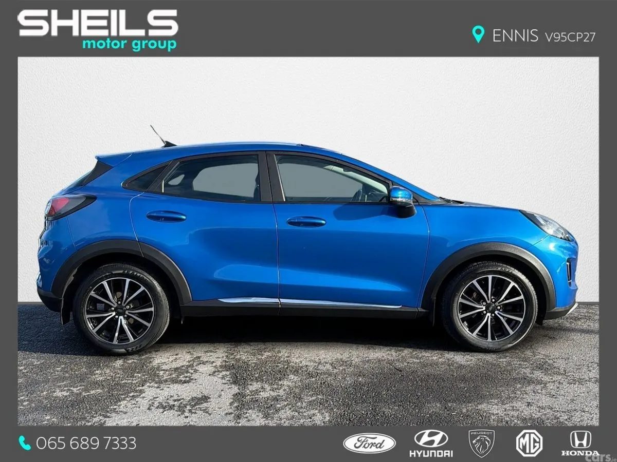 Ford Puma MPV, Petrol Hybrid, 2023, Blue