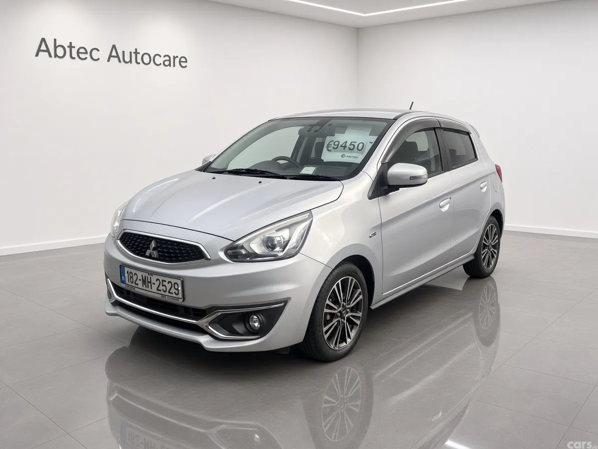 Mitsubishi Mirage Hatchback, Petrol, 2018, Silver