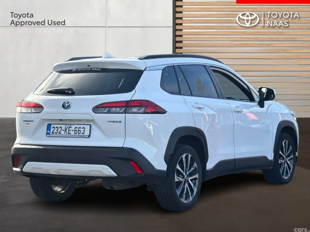Toyota Corolla Cross SUV, Petrol Hybrid, 2023, White