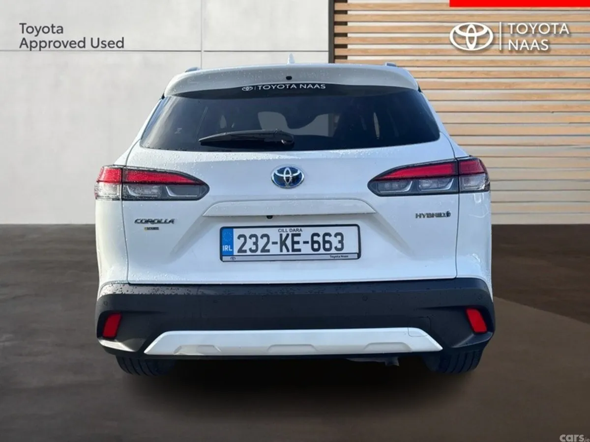 Toyota Corolla Cross SUV, Petrol Hybrid, 2023, White