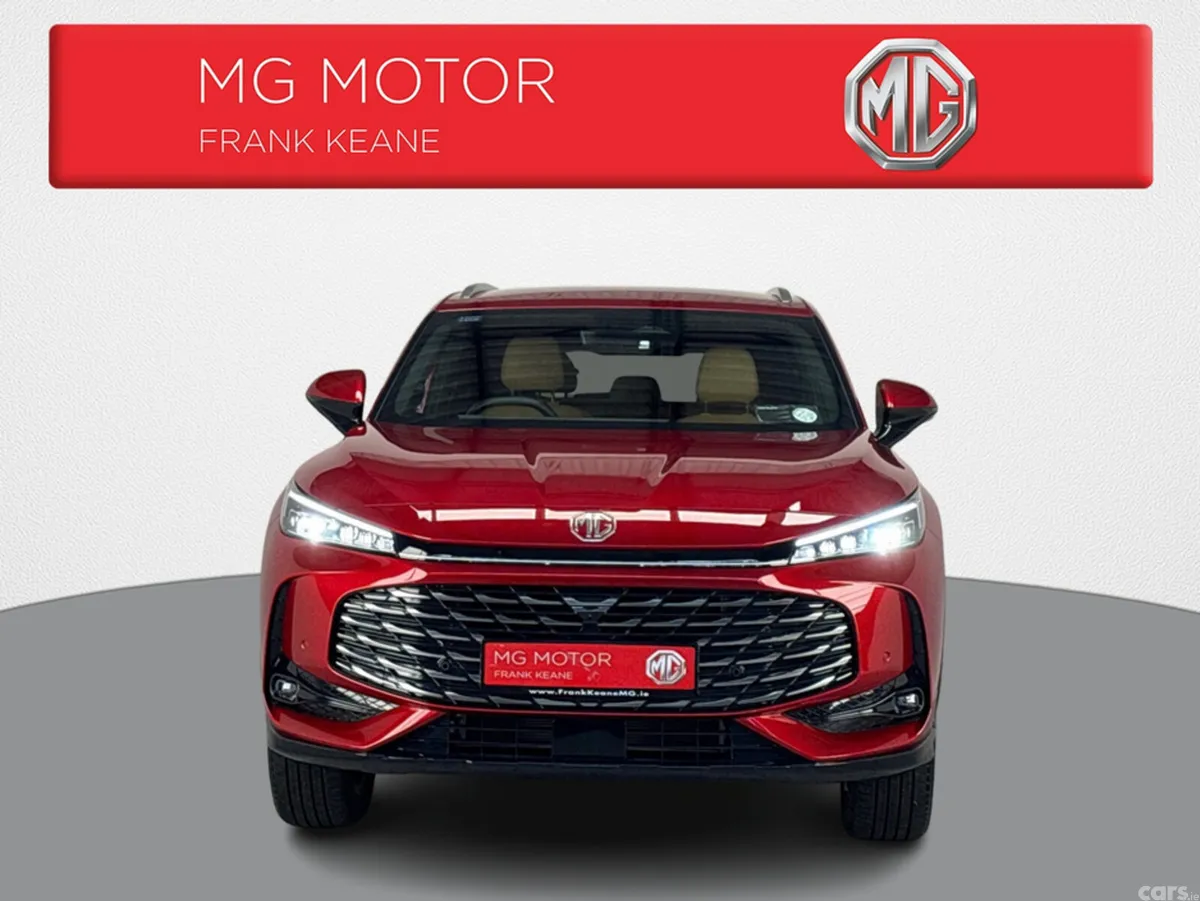 MG HS Hatchback, Petrol Hybrid, 2025, Red