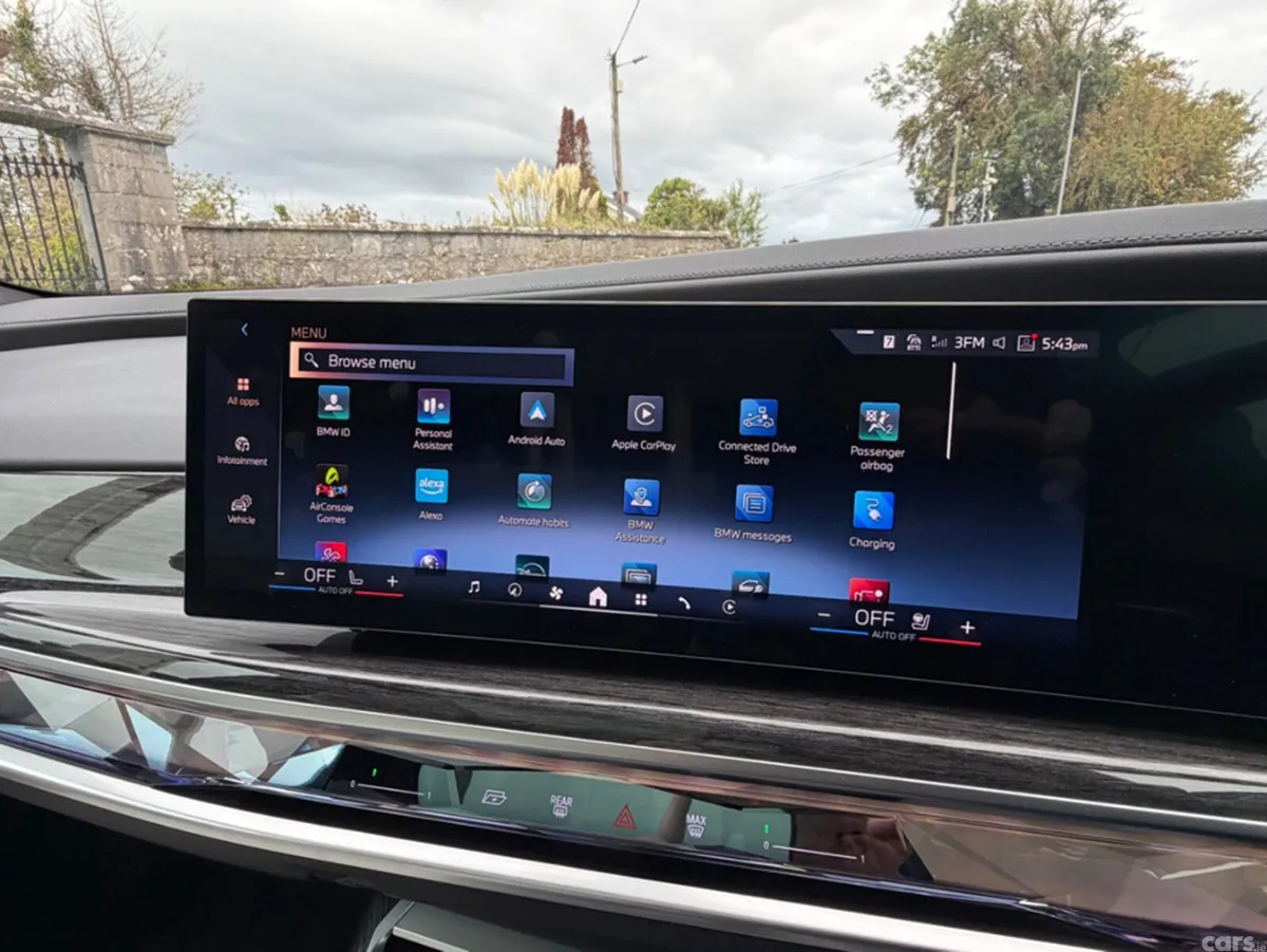 BMW i7 Saloon, Electric, 2026, Blue