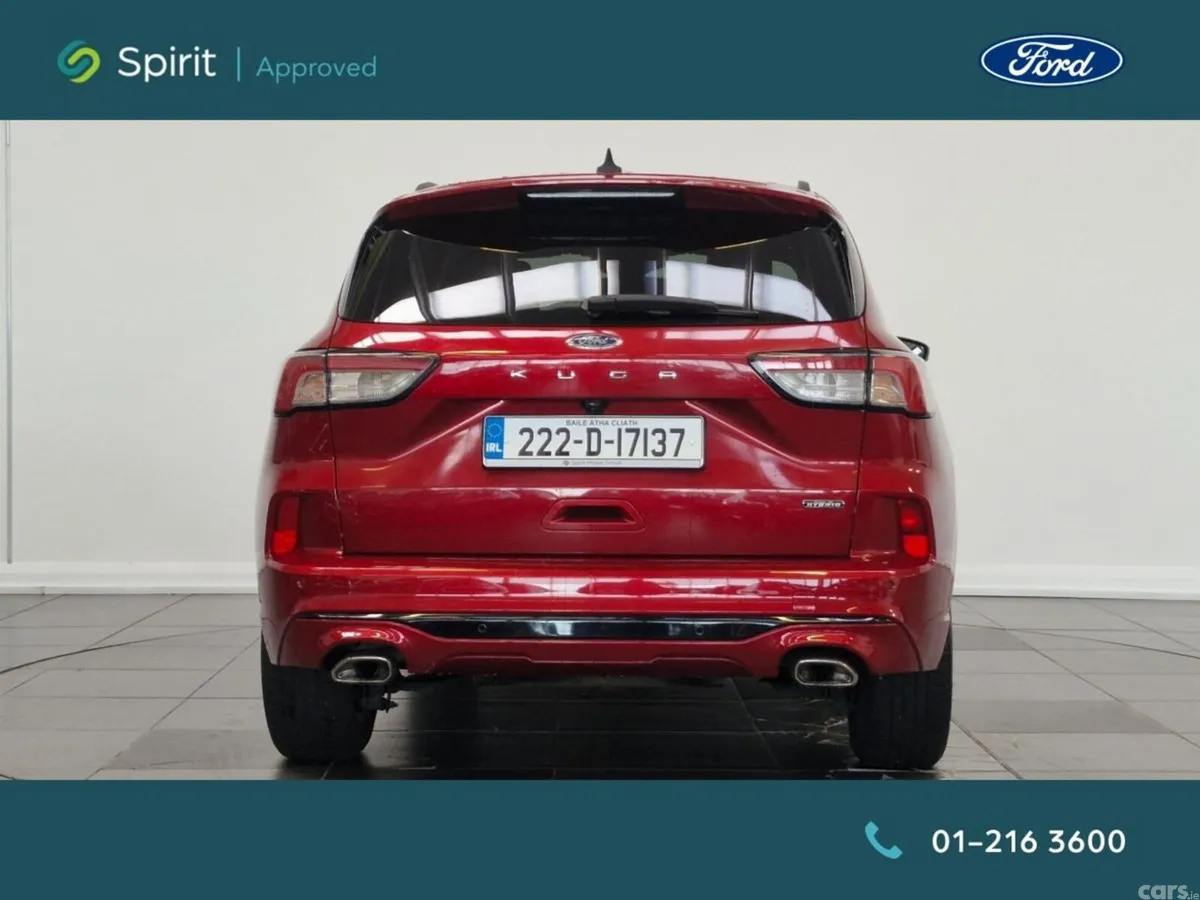 Ford Kuga SUV, Petrol Hybrid, 2022, Red