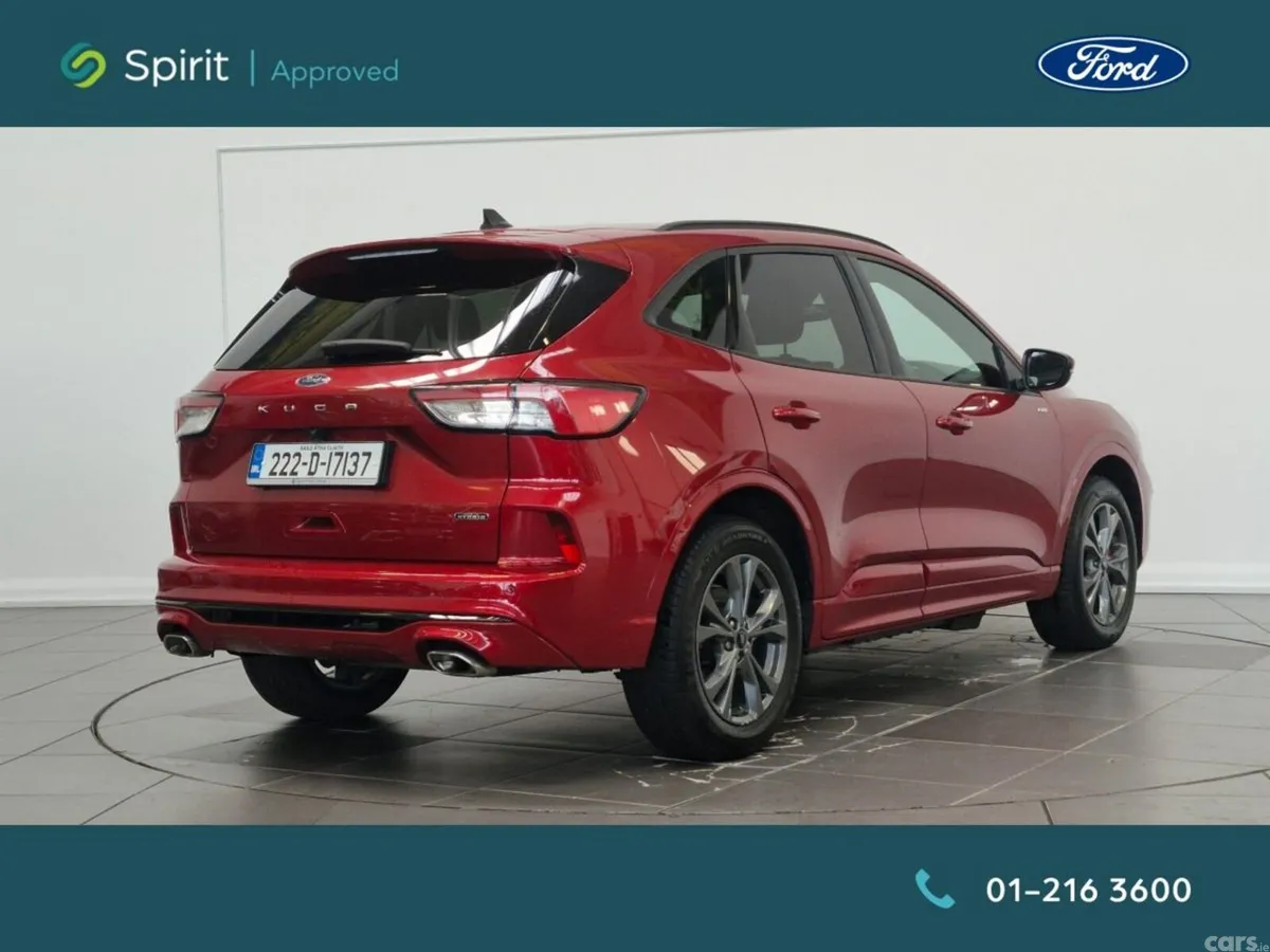 Ford Kuga SUV, Petrol Hybrid, 2022, Red