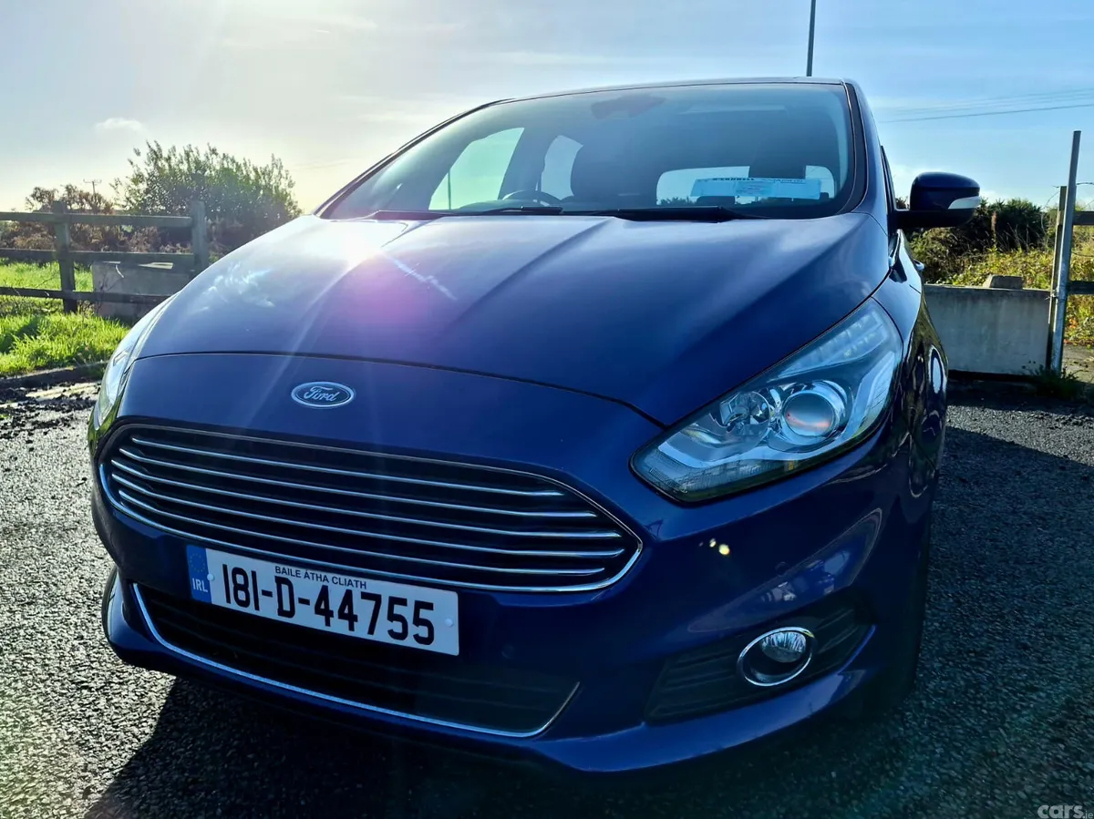 Ford S-Max MPV, Petrol, 2018, Blue