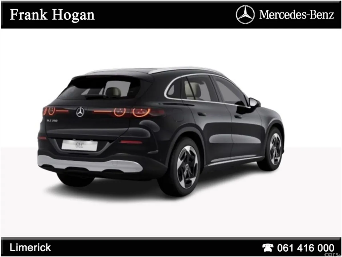 Mercedes-Benz GLC Hatchback, Electric, 2027, Black