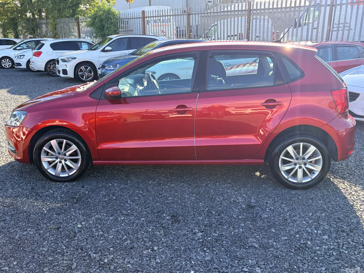 Volkswagen Polo Hatchback, Petrol, 2016, Red