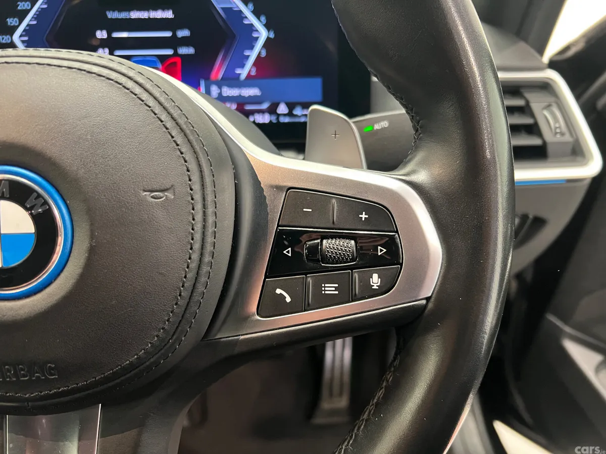 BMW 3-Series Saloon, Petrol Hybrid, 2023, Black
